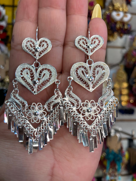 Doble corazón /plata